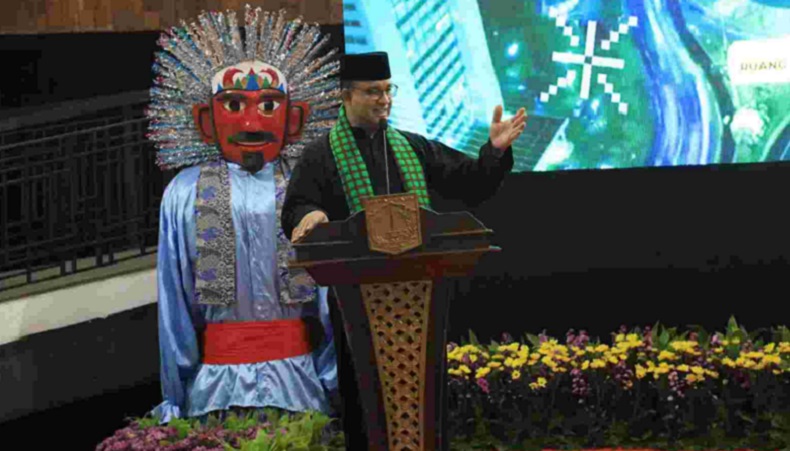 Anies : Statistik Kemajuan Kota Penting tapi Lebih Penting Kebahagiaan Warga