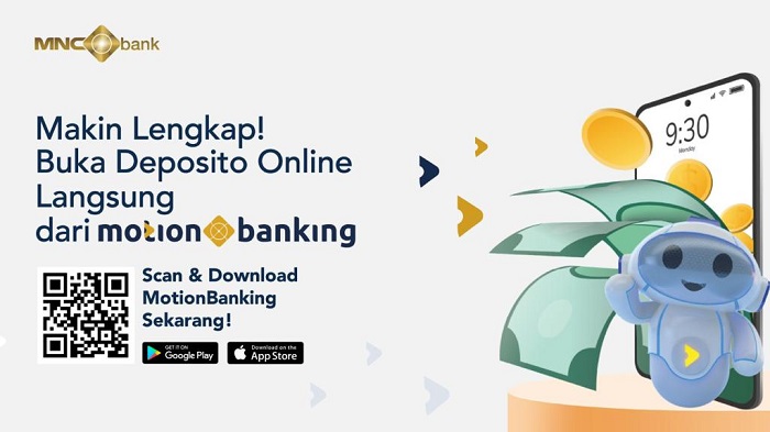 Cepat dan Mudah Buka Deposito di MotionBanking dari Rp200.000, Ini Caranya