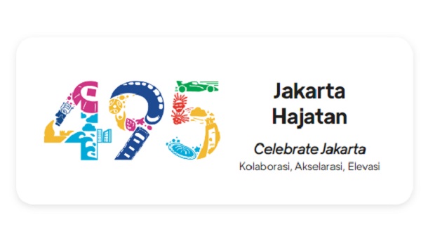 Ulang Tahun Jakarta ke-495, Ini Filosofi Logo, Promo hingga Deretan Acaranya