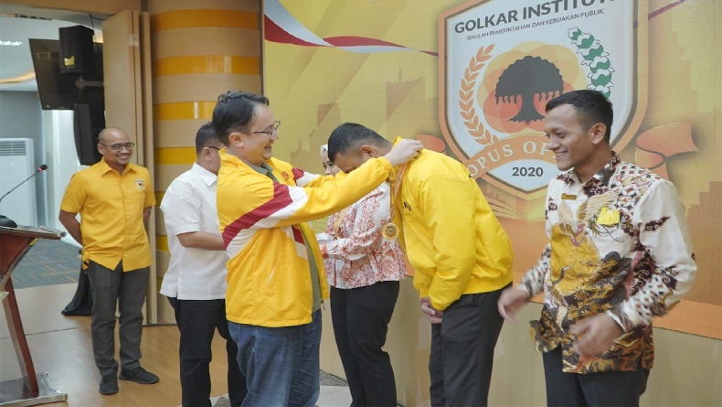 Ketua AMPG Jabar Peringkat Terbaik I Pelatihan Young Political Leader Golkar Institute 2022