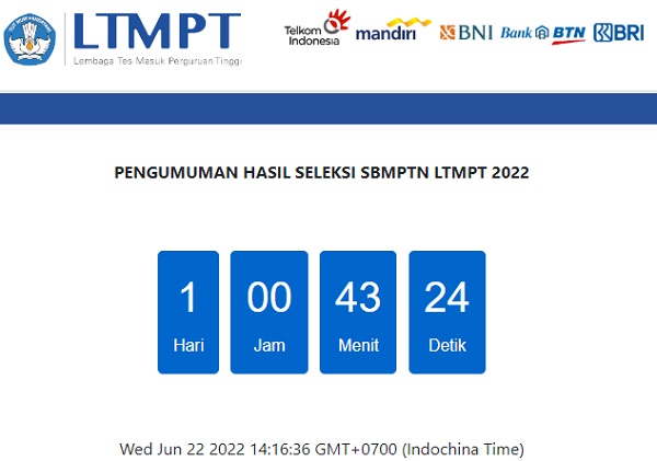 Cara Cek Hasil Pengumuman SBMPTN 2022 Besok dan Linknya Lengkap