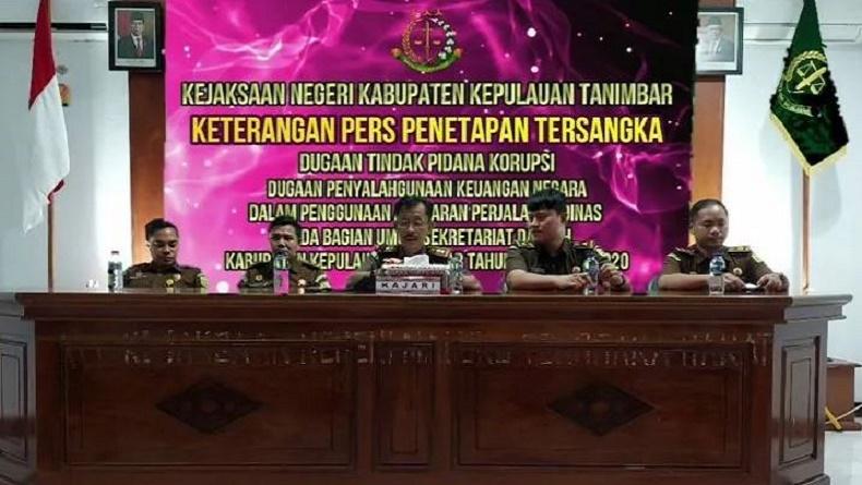 Korupsi Anggaran Perjalanan Dinas, 2 Oknum ASN Tanimbar Ditetapkan Tersangka