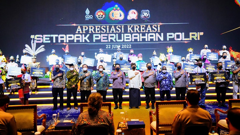 Gelar Apresiasi Setapak Perubahan Polri, Kapolri Sebut Bentuk Dukungan dari Masyarakat