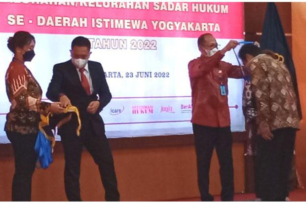  69 Kelurahan Sadar Hukum di DIY Diresmikan