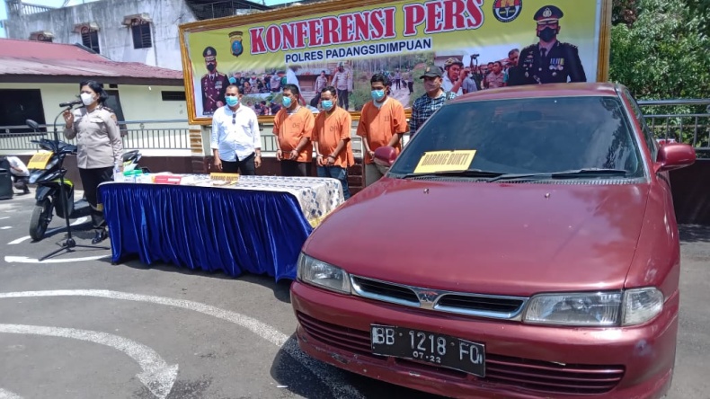 Kecanduan Narkoba, Pria di Padangsidimpuan Barter Mobil dengan Sabu