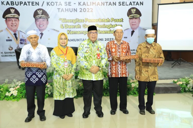 HSU Jadi Tuan Rumah Rapat Kerja Kepala BAKEUDA se-Kalsel