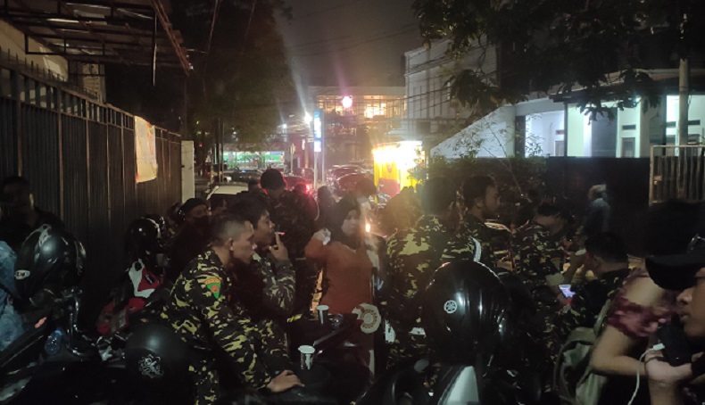 Berkumpul di Markas, Massa GP Ansor Siap Geruduk Holywings Malam Ini