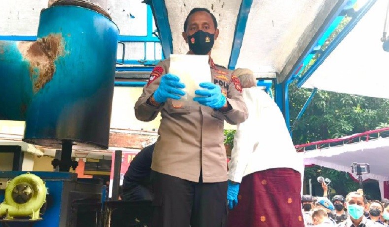 Polda Bali Musnahkan 39 Kg Narkoba Senilai Rp56 Miliar, Hasil Pengungkapan 2022