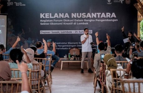 Sandiaga Uno Optimistis 1,1 Juta Lapangan Kerja Tercipta dari Ekonomi Kreatif Tahun Ini