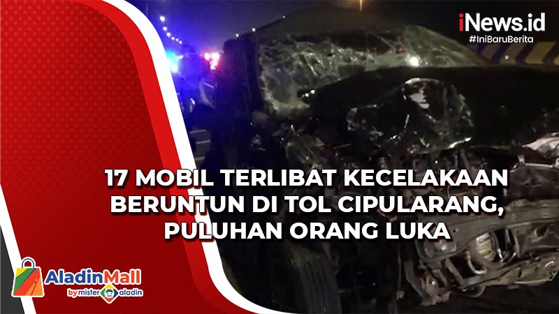 17 Kendaraan Tabrakan Beruntun di Tol Cipularang, Sopir Bus Laju Prima Diburu Polisi