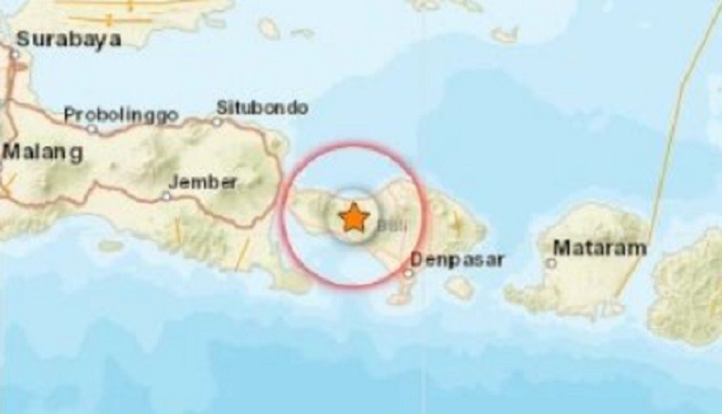 Gempa Terkini Magnitudo 2,2 Guncang Bali, Pusat Getaran di Jembrana
