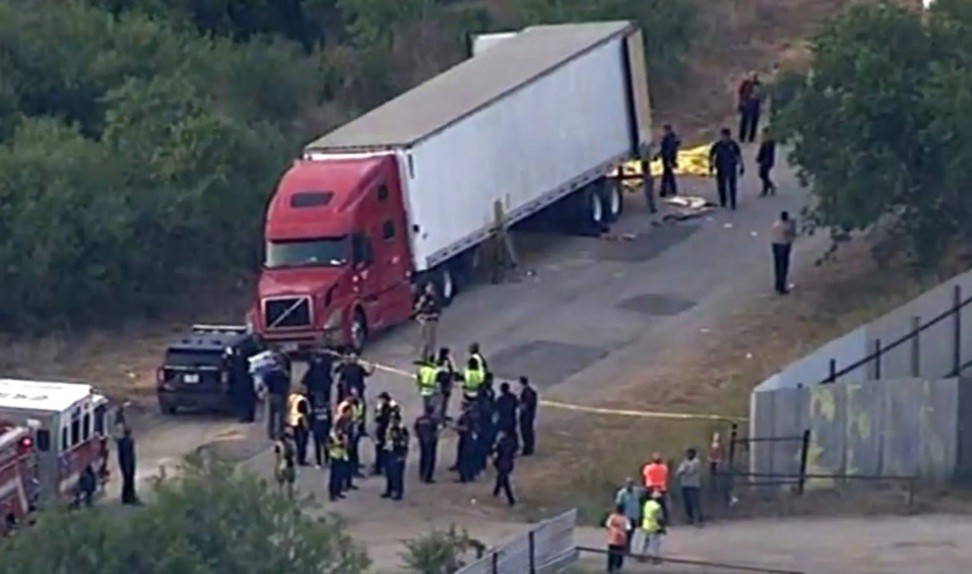 Ngeri! Polisi Temukan 42 Mayat dalam Truk Trailer yang Terparkir dekat Rel Kereta