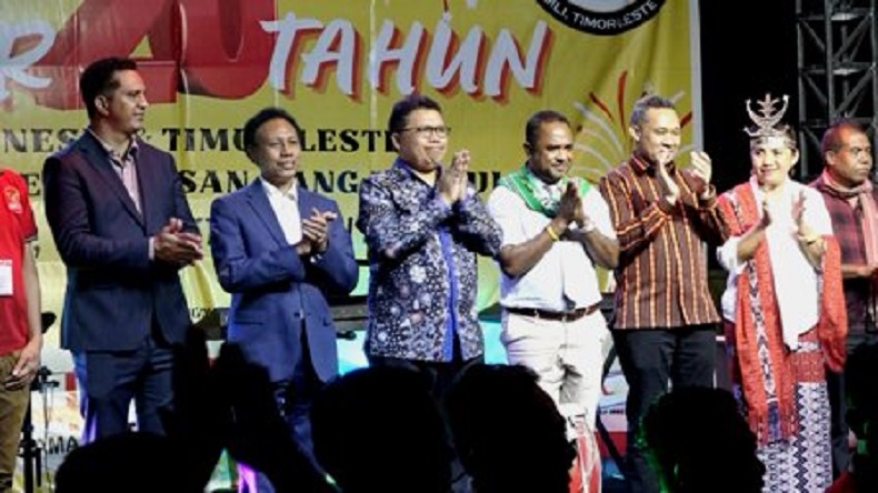 Indonesia-Timor Leste Rayakan 20 Tahun Hubungan Bilateral di Oecusse