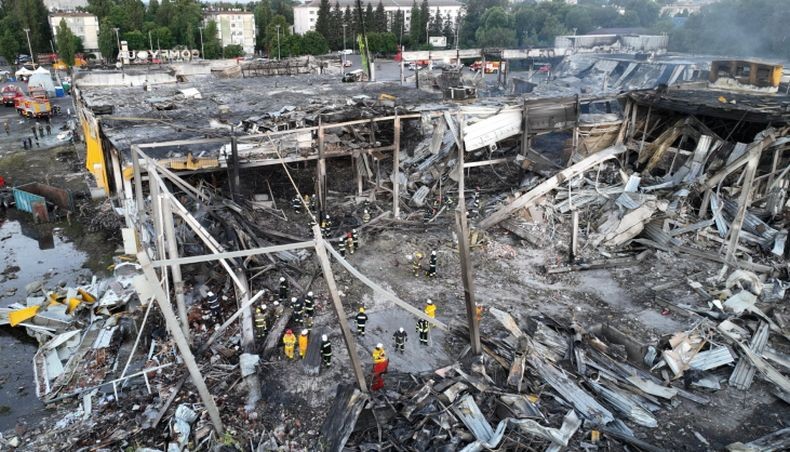  3 Rudal Rusia Hantam Kota Vinnytsia Ukraina, 12 tewas 25 Luka