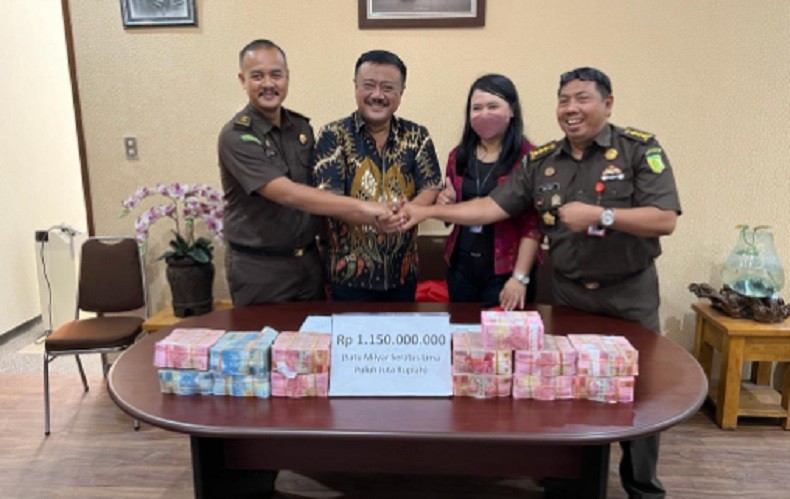 Pasutri Tersangka Kredit Fiktif di Bali Kembalikan Kerugian Negara Rp1,15 Miliar