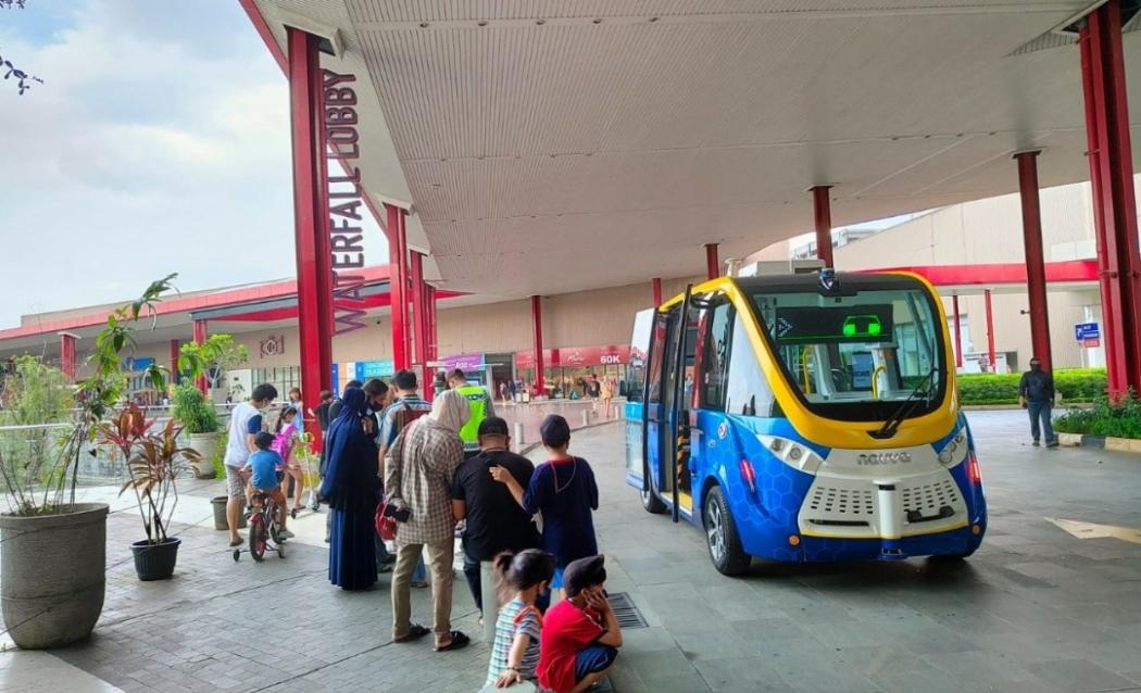 Uji Coba Bus Listrik Tanpa Sopir Digelar di Tangsel, Ini Jadwalnya 