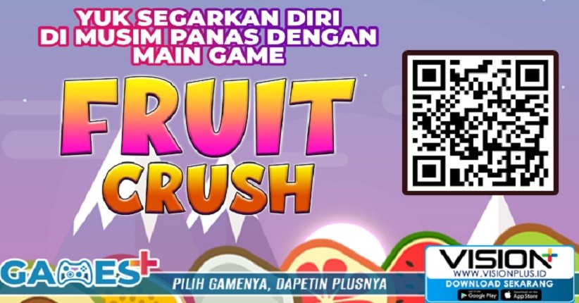 Ayo Main Game Match-3 Fruit Crush Hanya di Games+!