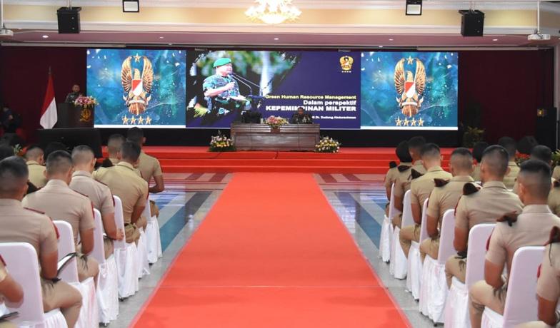 KSAD Jenderal Dudung ke Taruna Akmil : Pemimpin Harus Punya Rasa Kepedulian dan Karakter