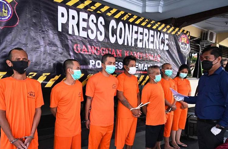 Polres Sleman Tangkap 8 Pengedar Obat Keras, Ada Tukang Parkir dan Ojek