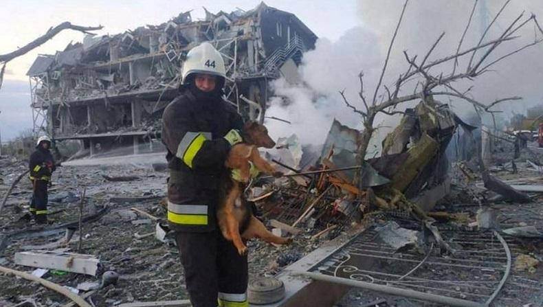 Rusia Gempur Odesa, 10 Warga Sipil Ukraina Tewas
