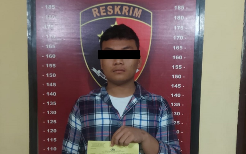 Adang lalu Bakar Motor Warga, Pemuda Diduga Geng Motor Ditangkap 
