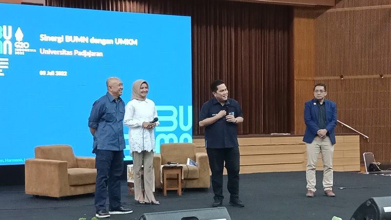 Erick Thohir Targetkan Kenaikan Alokasi Kredit bagi UMKM