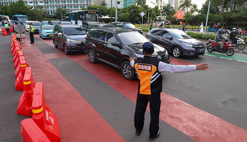 Ada Jakarta International Marathon Hari Ini, Simak Rekayasa Lalin