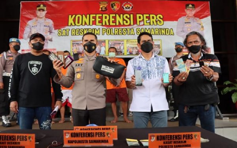 Komplotan Gendam asal Jember Ditangkap di Samarinda, Modus Ajak Korban Keliling Naik Mobil