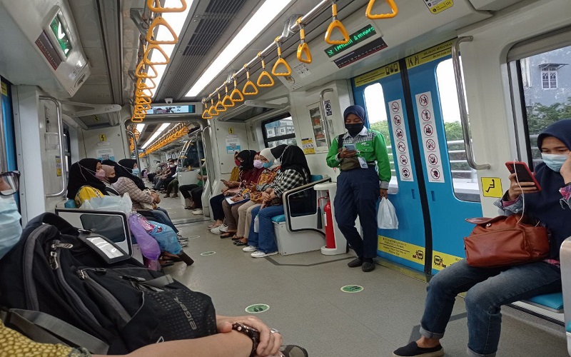  Perjalanan LRT Palembang Kembali Normal usai Blackout Listrik di Sumsel 