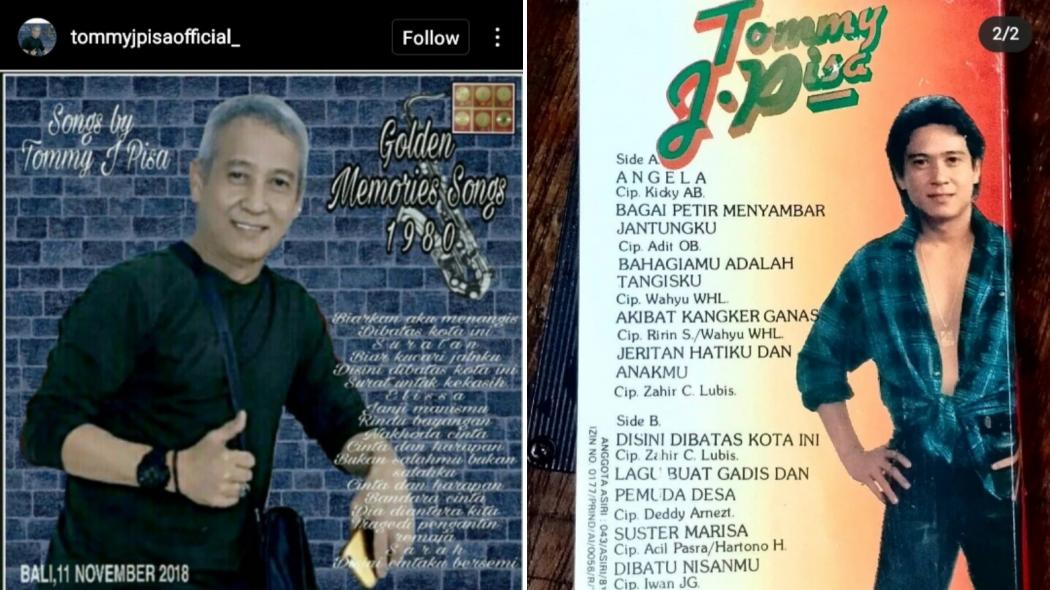Deretan Lagu Tommy J Pisa Paling Hits, Ada Di Batas Kota Ini Paling Galau di Masanya