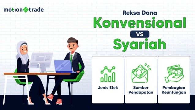 Edukasi MotionTrade: Pahami 3 Perbedaan Reksa Dana Konvensional dan Syariah