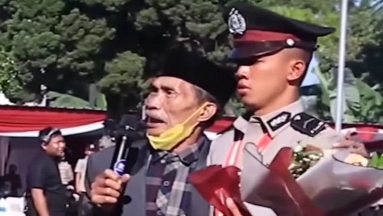 Anak Jadi Polisi, Udin Sopir Angkot Bandung: Saya Peluk, Nangis, Saking Gembira