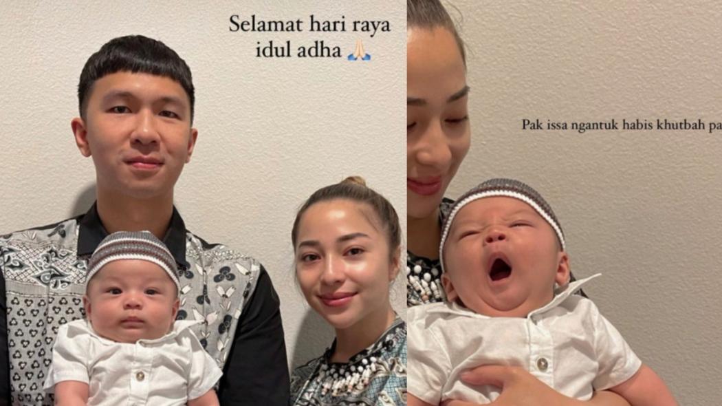 Bikin Gemas, Potret Keluarga Kecil Nikita Willy Rayakan Idul Adha di Amerika
