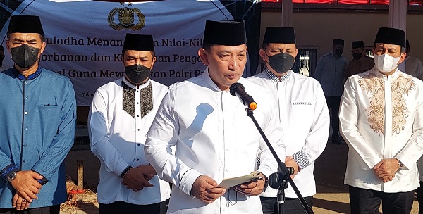 Peringati Hari Raya Idul Adha, Kapolri Ajak Personel Teladani Keimanan Nabi Ibrahim