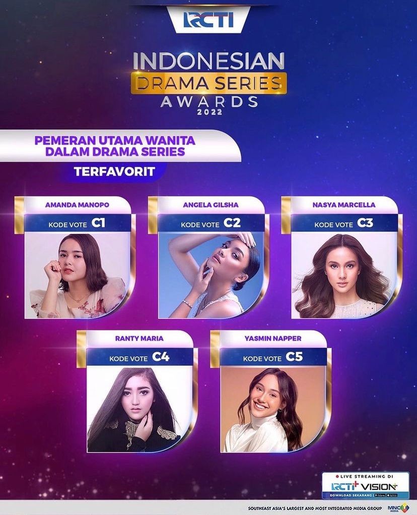 Indonesian Drama Series Awards 2022 Segera Hadir, Nomine Samuel dan Amanda Manopo Bagikan Fakta Menarik
