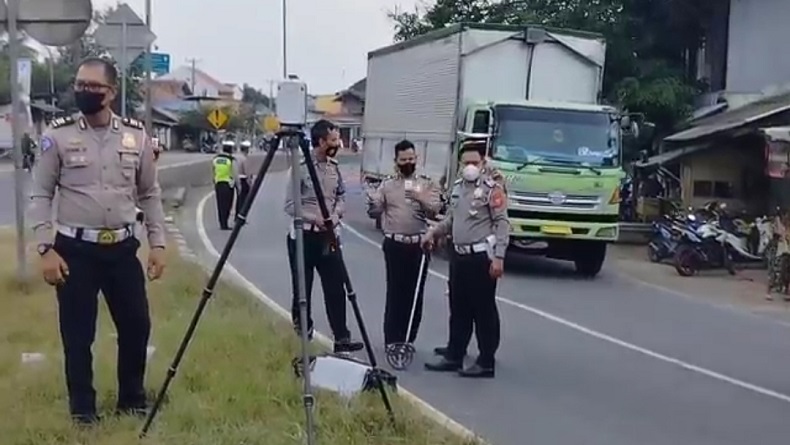 Ungkap Penyebab Pikap Terbakar Tewaskan 4 Orang di Pantura Subang, Polisi Gelar Olah TKP