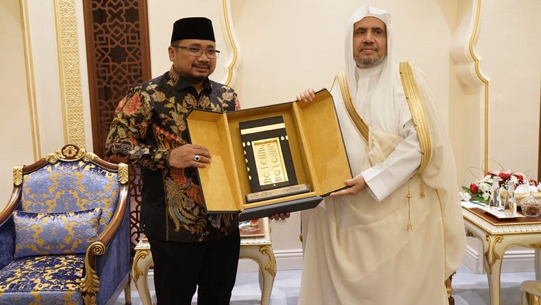Menag Yaqut Ajak Liga Muslim Dunia ke Agenda R20 di Bali November 2022
