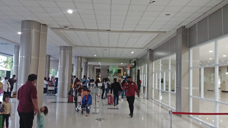 Dampak Pandemi Covid-19, Pergerakan Penumpang di Bandara Sam Ratulangi Turun 40 Persen