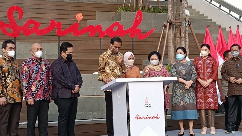 Erick Thohir Lapor ke Jokowi Pengunjung Sarinah Capai 5 Juta Orang