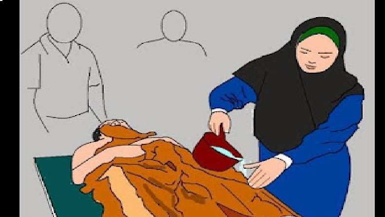 Niat Memandikan Jenazah Tulisan Arab beserta Artinya Lengkap dengan Tata Cara