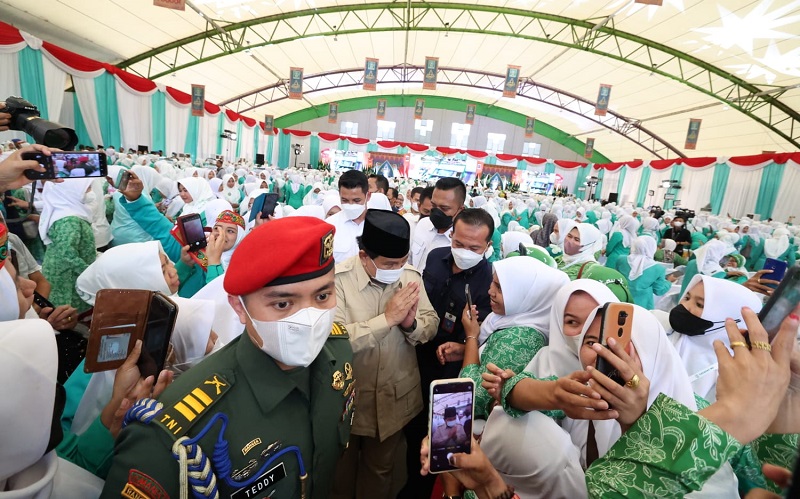 Prabowo Ungkap Alasan Dekat dengan Kiai: Prajurit Jadi Tidak Ragu