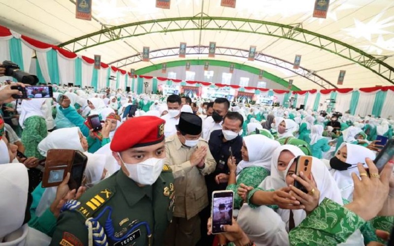 Menhan Prabowo Sebut NU Pilar Stabilitas Negara 
