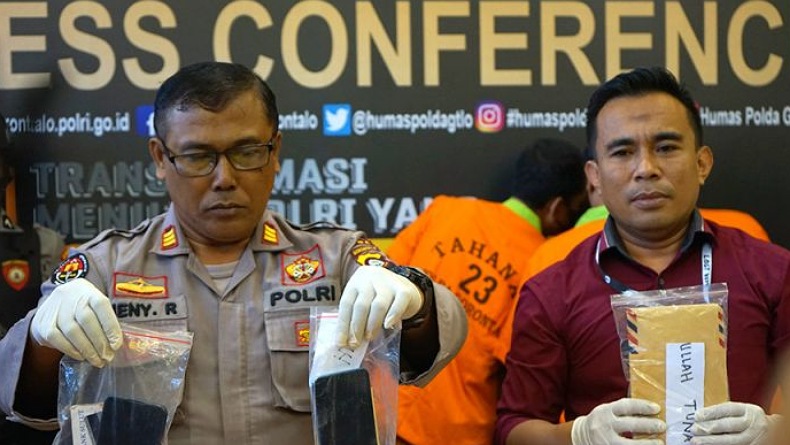 Polisi Tahan ASN Pemkab Gorontalo karena Penyalahgunaan Narkoba