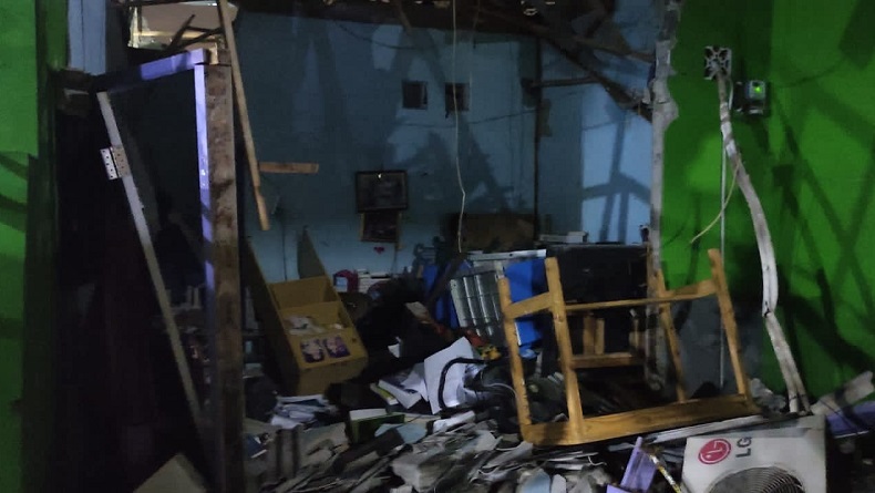 Tabung Gas 12 Kg Meledak di Tangerang, Rumah Hancur dan 2 Orang Luka Bakar