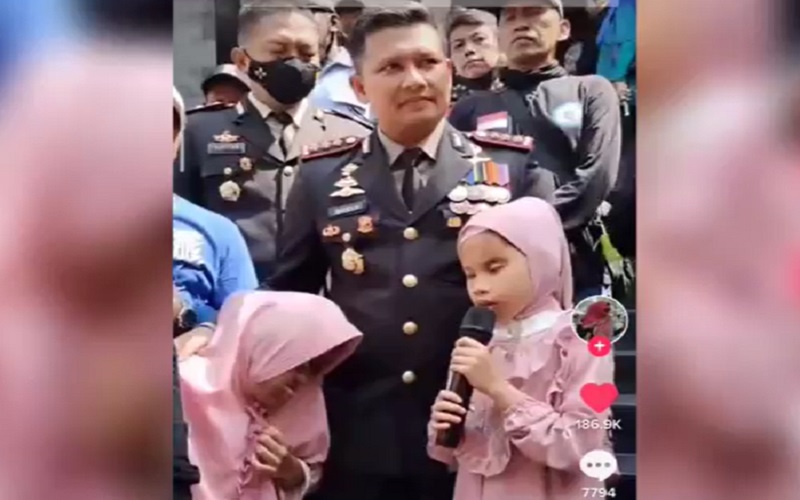 Video Viral Penyandang Tuna Netra Hafiz Quran Baca Ayat di Hadapan Kapolresta Malang Kota