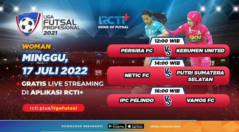 Link Live Streaming Liga Futsal Profesional Hari Ini: Ada IPC Pelindo Vs Vamos FC