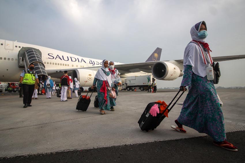 Jemaah Haji Kini Wajib Tes Covid-19 Usai Pulang dari Arab Saudi 