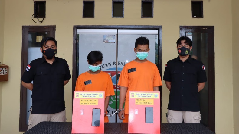 Dalam 1 Malam, 2 Pengedar Sabu Ditangkap Polisi di Lelea dan Kedokanbunder Indramayu