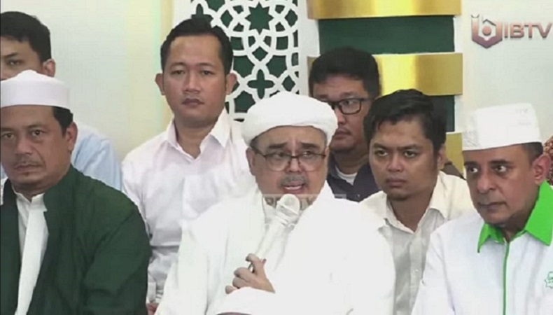 Habib Rizieq : Saya Bebas Bersyarat Bukan Pemberian Pejabat