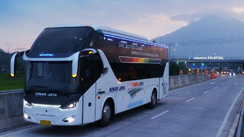 Sejarah Berdirinya PO Bus Sinar Jaya, Bus Keong yang Jadi Pionir Bus Suites Class